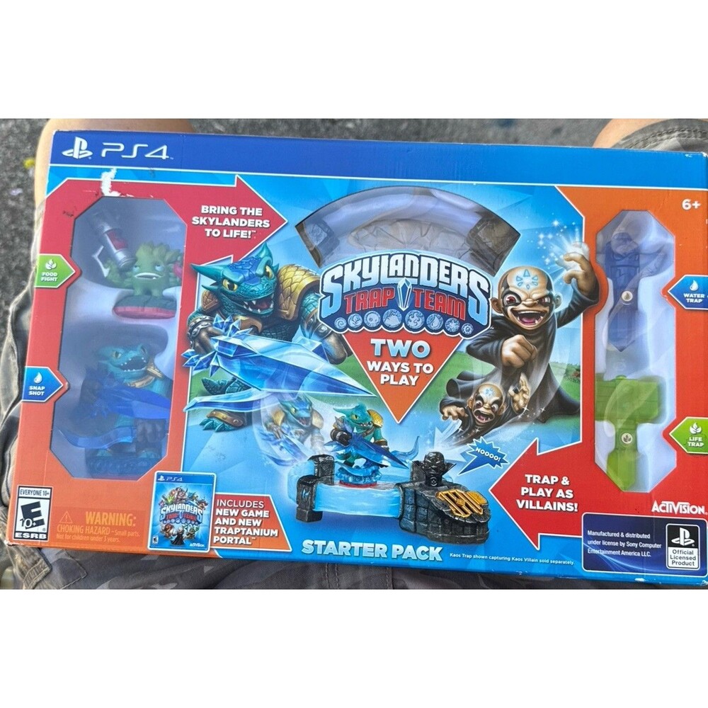 Skylanders Trap Team: Starter Pack (Sony PlayStation 4 PS4 2014) Open Box